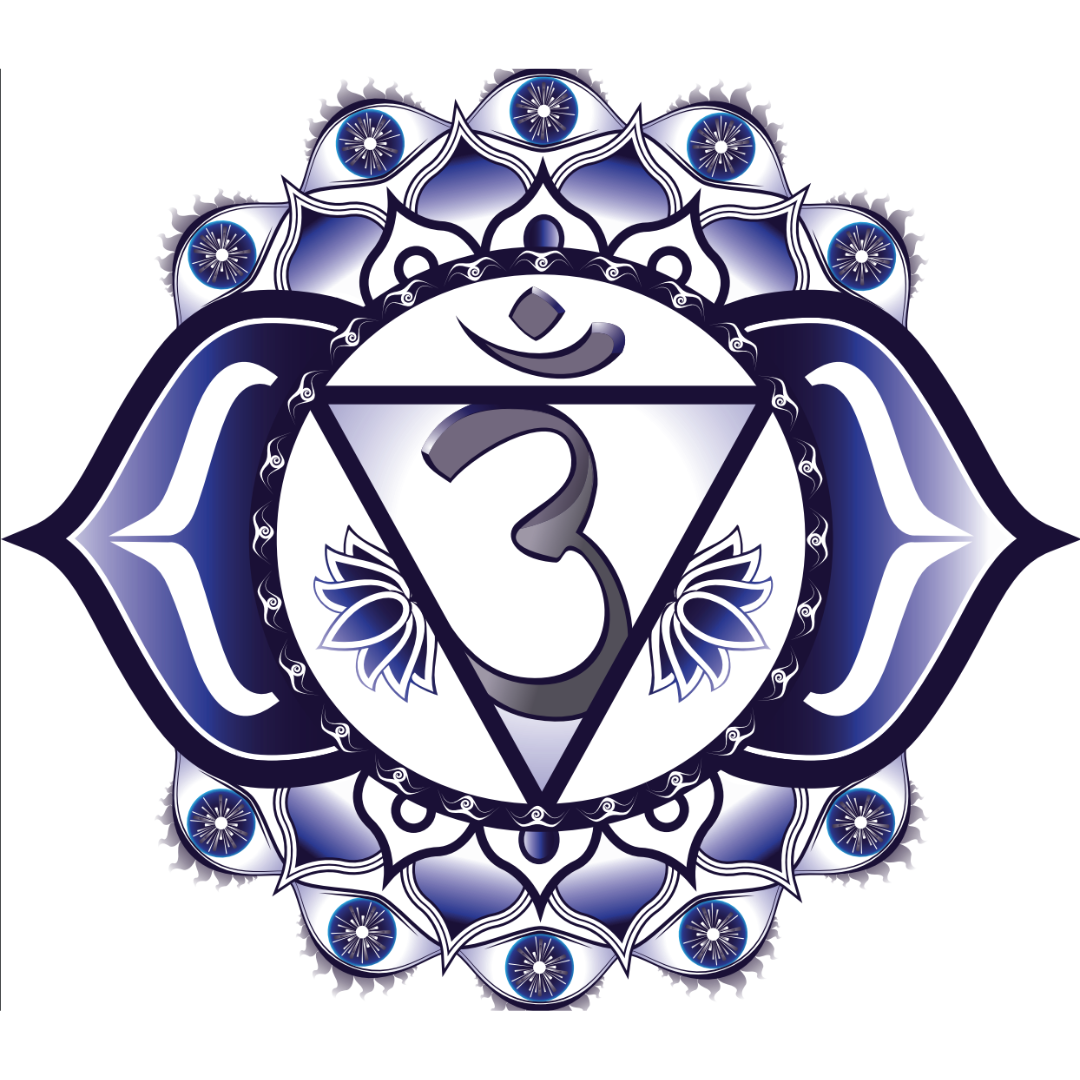 The upper chakras and transpersonal rays progression