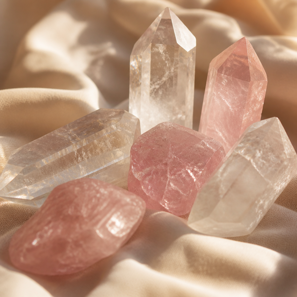 Crystals used in integrative crystal therapy and attunements